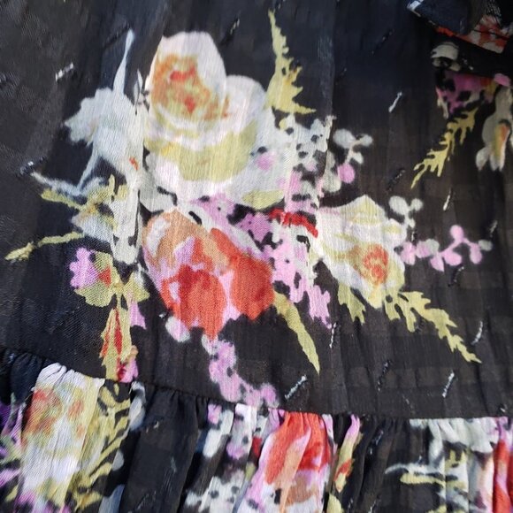 Rebecca Taylor Bouquet Smock Dress - Picture 7 of 7